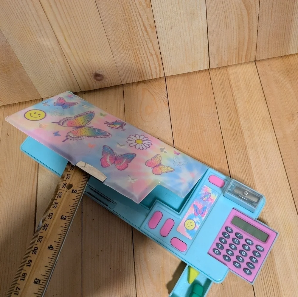 Colorful Butterfly Pencil Case